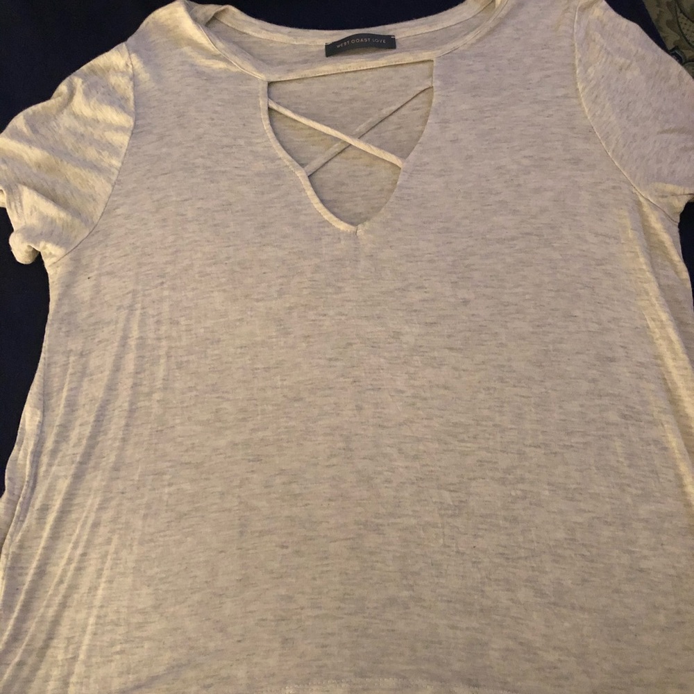 Size large tee
